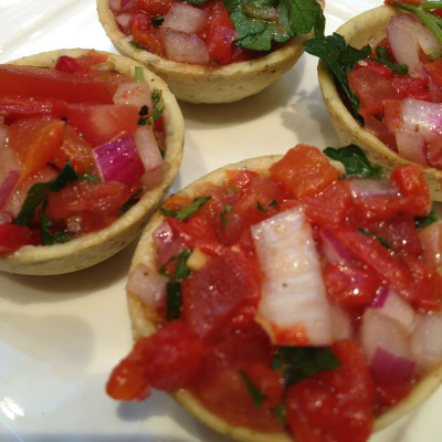 Mini Bruschetta Tarts